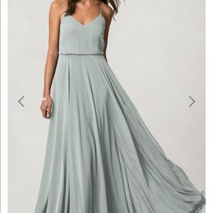 Jenny Yoo Inesse Seaglass Dress